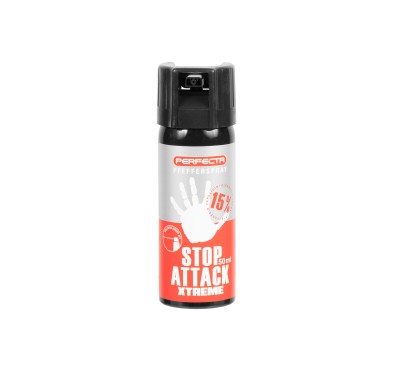 Gaz pieprzowy Perfecta Stop Attack Xtreme strumień 50 ml