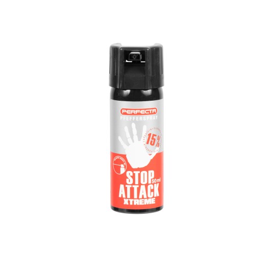 Gaz pieprzowy Perfecta Stop Attack Xtreme strumień 50 ml