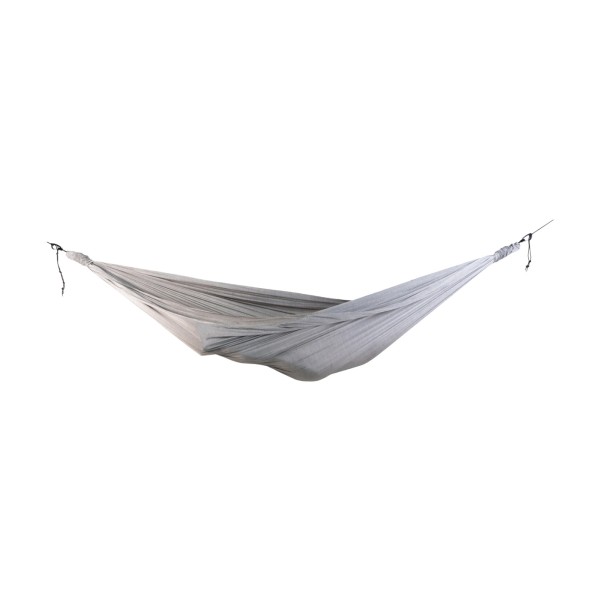 Hamak TTTM 320 x 300 cm w zestawie karabinki i linki, szary Hamak TTTM 320 x 300 cm w zestawie karabinki i linki, szary