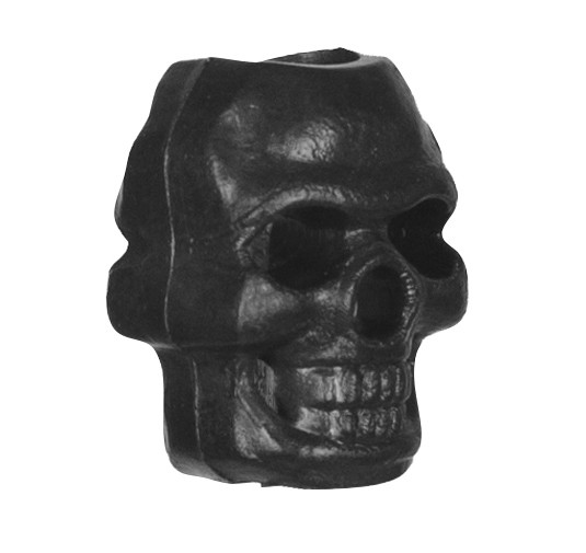 Koralik M-Tac Skull Stopper czarny