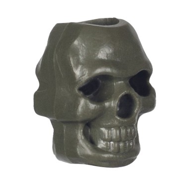 Koralik M-Tac Skull Stopper kolor oliwkowy