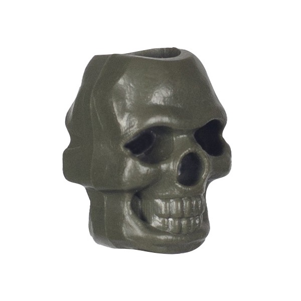 Koralik M-Tac Skull Stopper kolor oliwkowy