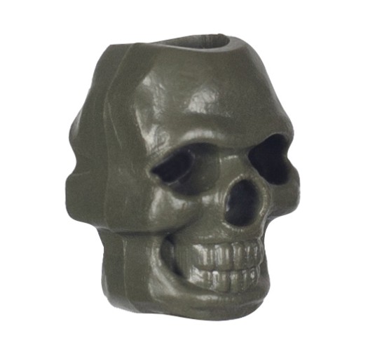 Koralik M-Tac Skull Stopper kolor oliwkowy