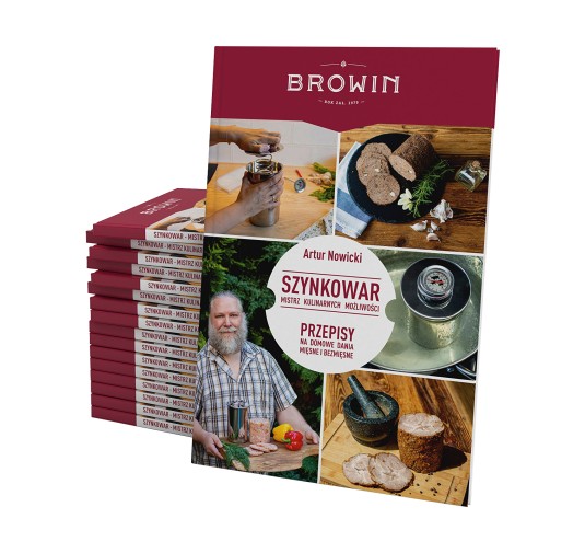 Książka Browin "Szynkowar" - Przepisy na smakowite wędliny!