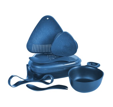 Menażka Light My Fire Outdoor MealKit Bio hazyblue - idealny zestaw dla outdoorowych posiłków!