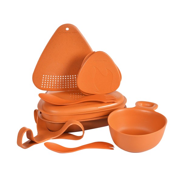 Menażka Light My Fire Outdoor MealKit Bio rustyorange Menażka Light My Fire Outdoor MealKit Bio rustyorange