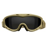 Gogle Wiley X Spear SP293T smoke / clear / light rust, jasnobrązowe oprawki Gogle Wiley X Spear SP293T smoke / clear / light rust, jasnobrązowe oprawki