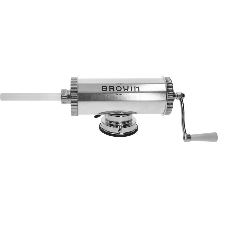 Nadziewarka pozioma Browin 1.5 kg - doskonałe akcesorium do wędzarni!