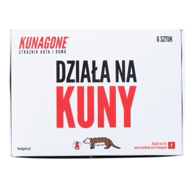 Naturalny odstraszacz Kunagone na kuny 6 - pak