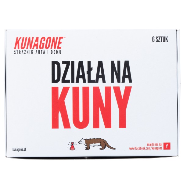 Naturalny odstraszacz Kunagone na kuny 6 - pak