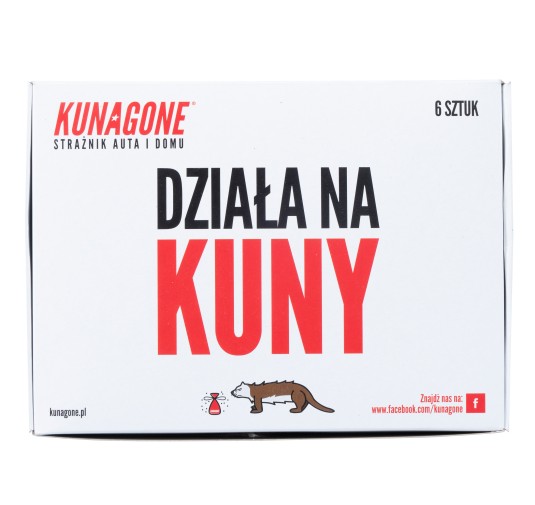 Naturalny odstraszacz Kunagone na kuny 6 - pak