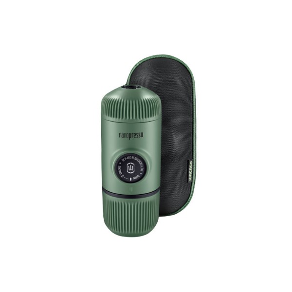 Podróżny ekspres Wacaco Nanopresso Moss Green z etui Podróżny ekspres Wacaco Nanopresso Moss Green z etui