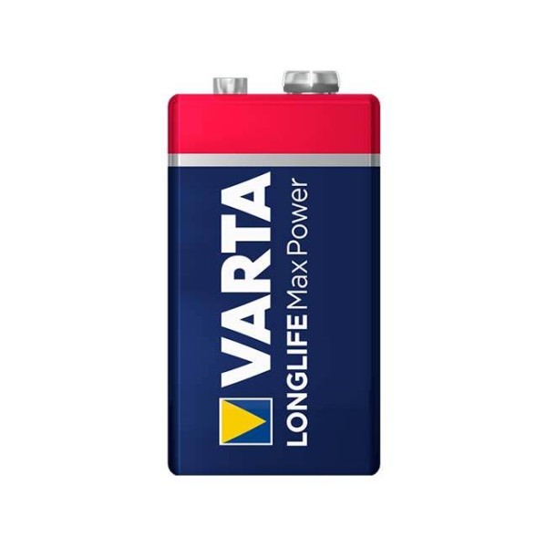 VARTA - Bateria Alkaliczna Longlife Max Power - 9V / 6LR61