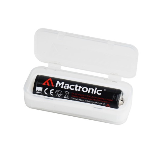 Mactronic - Akumulator 18650 + pudełko - 3350 mAh - 3,7 V - RAC0026