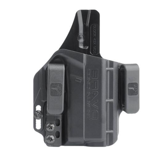 Bravo Concealment - Kabura wewnętrzna IWB do Glock 43, 43X, 43X MOS - Prawa - BC20-1028