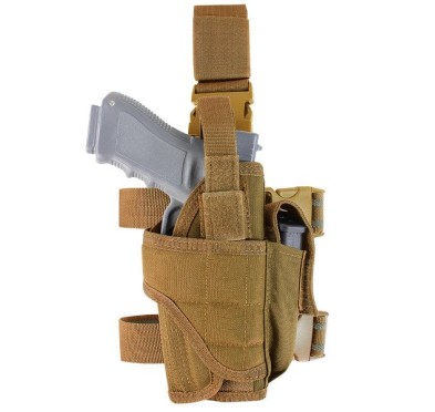 Condor - Kabura Tornado Tactical Leg Holster - Coyote Brown - TTLH-498