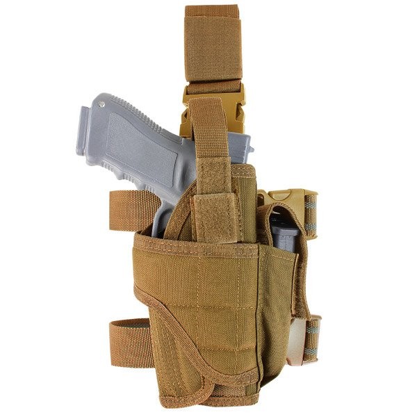 Condor - Kabura Tornado Tactical Leg Holster - Coyote Brown - TTLH-498