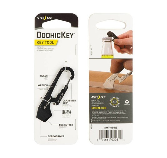 Nite Ize - DoohicKey Key-Tool - Czarny - KMT-01-R3