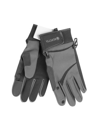 Rękawiczki Beretta Wind Pro Shooting Gloves czarno/szare L