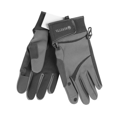 Rękawiczki Beretta Wind Pro Shooting Gloves czarno/szare XL