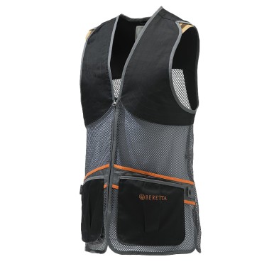 Kamizelka strzelecka Beretta Full Mesh Vest czarno/szare S
