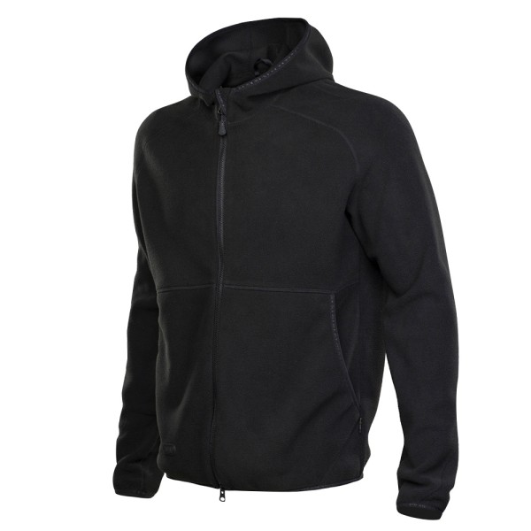 Bluza męska M-Tac z kapturem z mikropolaru czarna 2XL