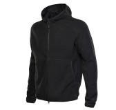 Bluza męska M-Tac z kapturem z mikropolaru czarna 2XL