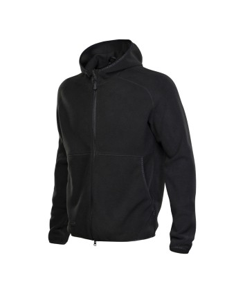 Bluza męska M-Tac z kapturem z mikropolaru czarna 2XL