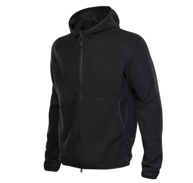 Bluza męska M-Tac z kapturem z mikropolaru czarna 3XL