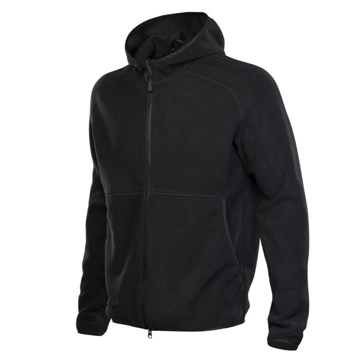 Bluza męska M-Tac z kapturem z mikropolaru czarna 3XL