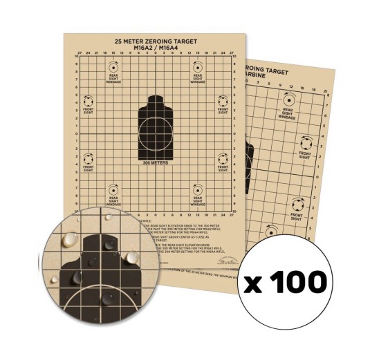 Rite in the Rain - Tarcze - 25 Meter Zeroing Target - 9125