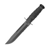 Ka-Bar 1214 - Black Serrated - GFN Sheath