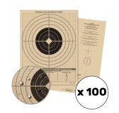 Rite in the Rain - Tarcza 25 Meter Zeroing Target - 100 szt. - 9126