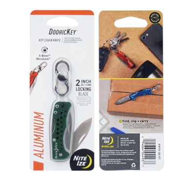 Nite Ize - DoohicKey Key Chain Knife - Oliwkowy - KMTK-08-R7