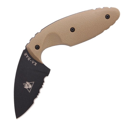 Ka-Bar 1477CB  - TDI Law Enforcement Knife - Coyote Brown