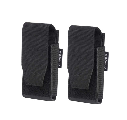 Condor - Ładownica na magazynek QD M4 Mag Pouch - Czarna - 2 szt. - 221114-002