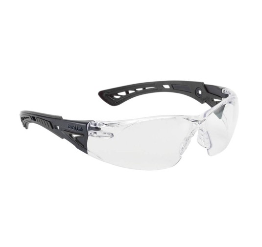 Bolle Safety Standard Issue - Okulary ochronne RUSH+ - Przezroczysty - PSSRUSP064B