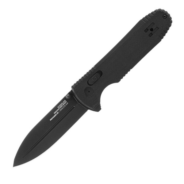 SOG - Nóż taktyczny Pentagon XR - Czarny - 12-61-01-57