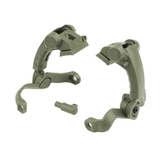 Earmor - Montaż nahełmowy ARC dla ochronników Mark 3 M16 Rail Mount Kit - Foliage Green