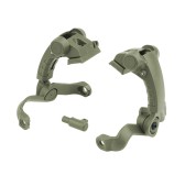 Earmor - Montaż nahełmowy ARC dla ochronników Mark 3 M16 Rail Mount Kit - Foliage Green