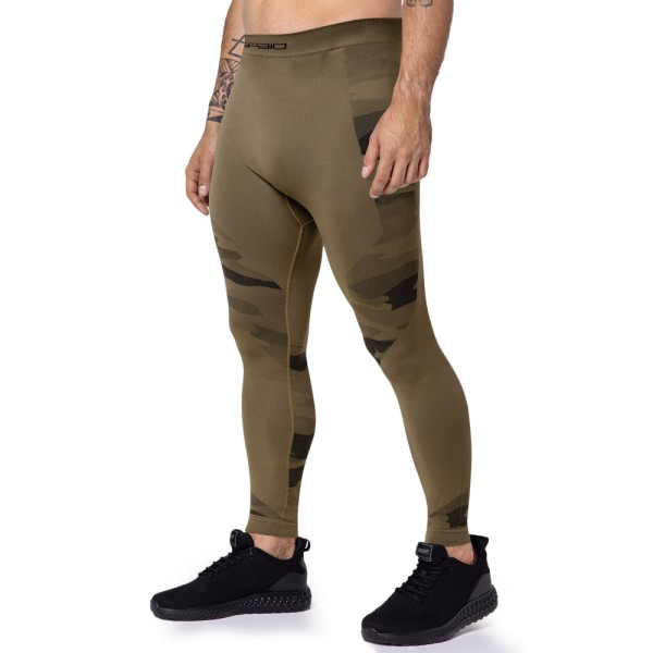 Spaio - Legginsy termoaktywne Tactical - Forest Green