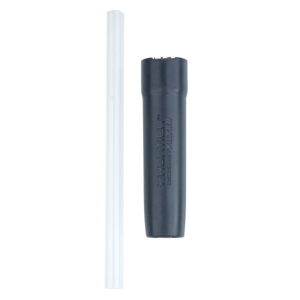 Aquamira - Filtr Frontier Tactical Straw BLU Line - Szary - 67109