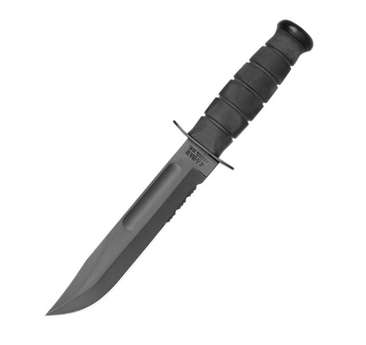 Ka-Bar 1212 - Black Serrated