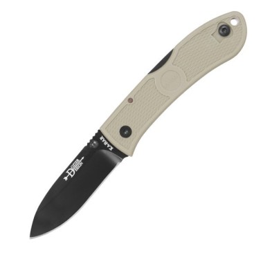 Ka-Bar 4062CB - Dozier Folding Hunter - Coyote Brown