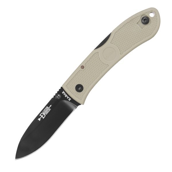 Ka-Bar 4062CB - Dozier Folding Hunter - Coyote Brown