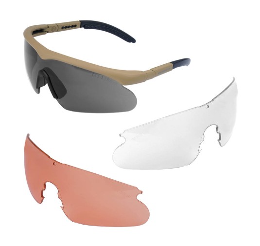 SwissEye - Okulary strzeleckie Raptor - Coyote - 10162