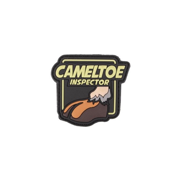 101 Inc. - Naszywka 3D - Cameltoe Inspector - Czarny