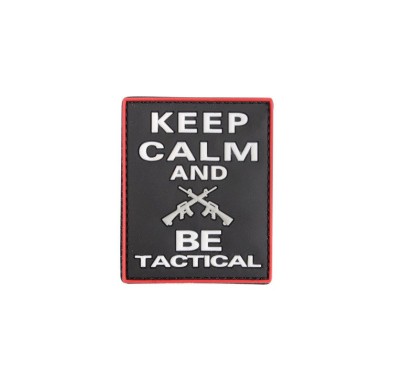 101 Inc. - Naszywka 3D - Keep calm and BE tactical - 444130-3960