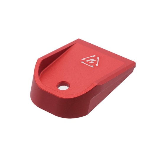 Strike Industries - Stopka magazynka Glock Aluminum Base Plate - Czerwony - SI-G-ALBP-RED