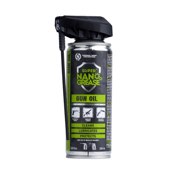 General Nano Protection - Olej do broni Super Nano Grease Gun Oil - Spray - 200 ml